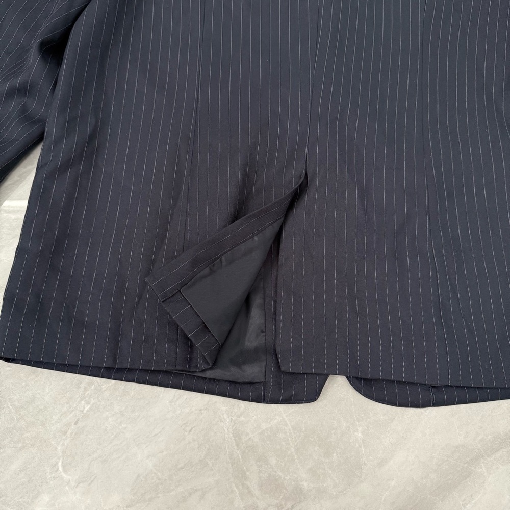 Women’s Mare Mare Anthropologie Pinstripe Oversized Blazer Button Up Size Small - Picture 12 of 16
